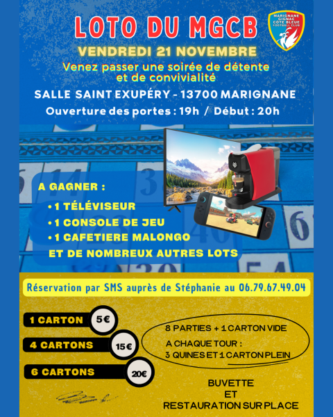LOTO DU MGCB !