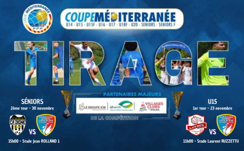 TIRAGE DE LA COUPE MEDITERRANÉE