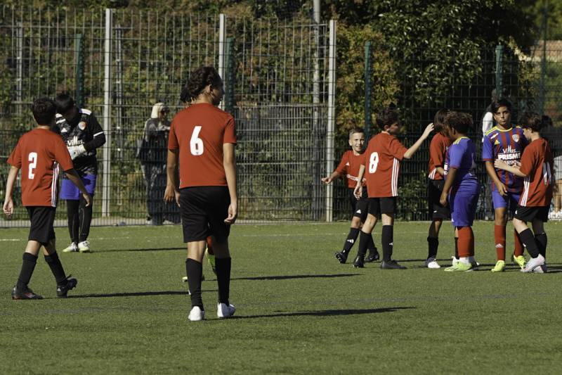 U13 NV2 : UN BON MATCH MALGRÉ LA DÉFAITE FACE À SAINT VICTORET