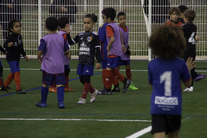 SAMEDI APRÈS MIDI, LE PÈRE NOEL EST PASSÉE AU MGFC !