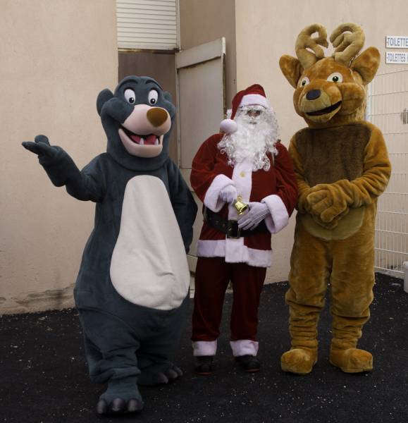 SAMEDI APRÈS MIDI, LE PÈRE NOEL EST PASSÉE AU MGFC !
