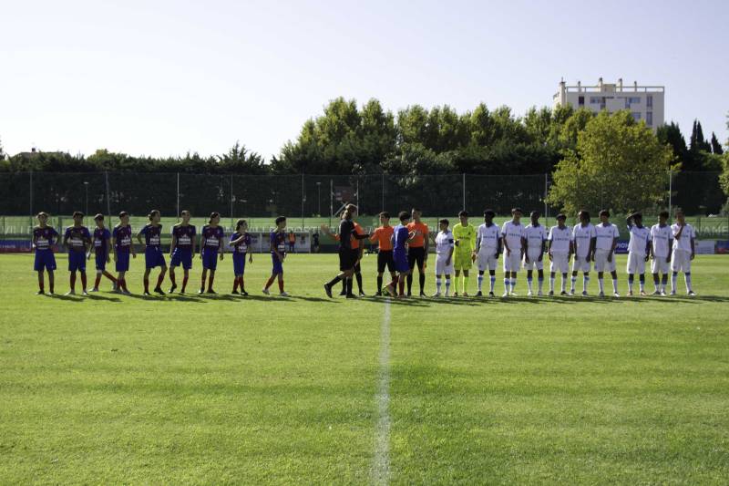 U15 R : COMBATIVITÉ ET ESPOIR MALGRÉ LA DÉFAITE CONTRE L’OM
