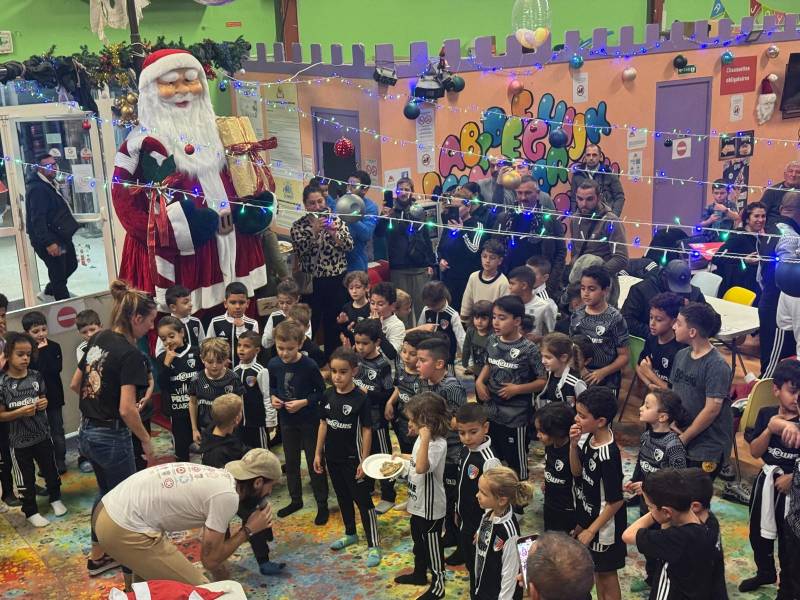 UN NOEL EXCEPTIONNEL POUR NOS TOUTS-PETITS DU MGFC !