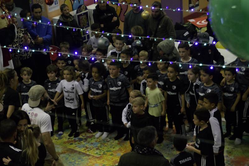 UN NOEL EXCEPTIONNEL POUR NOS TOUTS-PETITS DU MGFC !