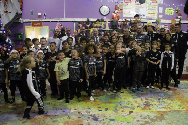 UN NOEL EXCEPTIONNEL POUR NOS TOUTS-PETITS DU MGFC !