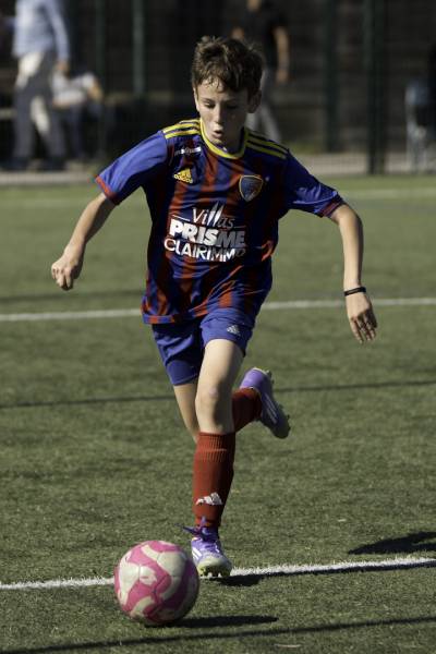 U13 NV2 : UN BON MATCH MALGRÉ LA DÉFAITE FACE À SAINT VICTORET