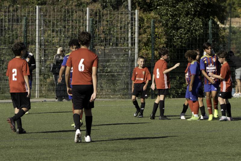 U13 NV2 : UN BON MATCH MALGRÉ LA DÉFAITE FACE À SAINT VICTORET