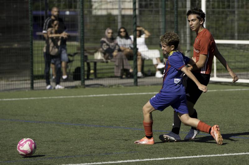 U13 NV2 : UN BON MATCH MALGRÉ LA DÉFAITE FACE À SAINT VICTORET