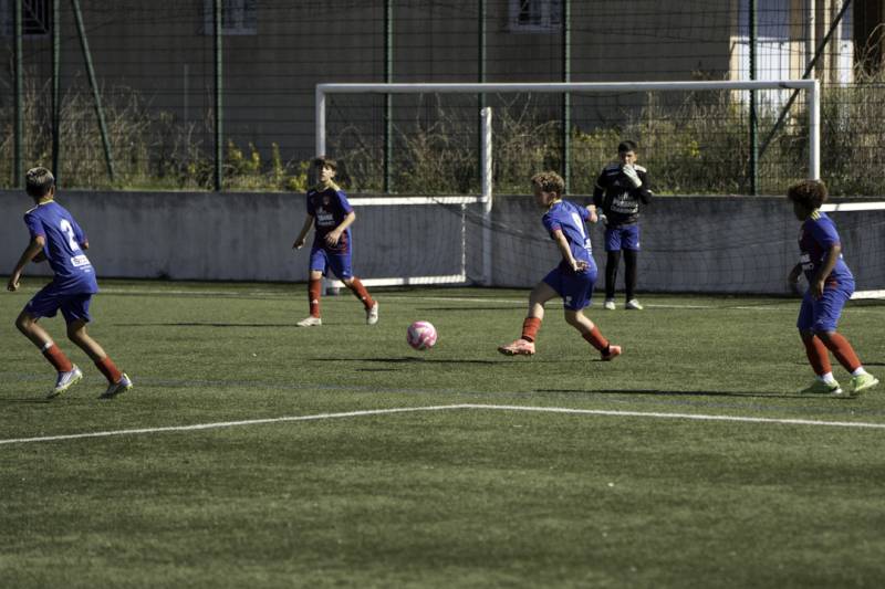 U13 NV2 : UN BON MATCH MALGRÉ LA DÉFAITE FACE À SAINT VICTORET