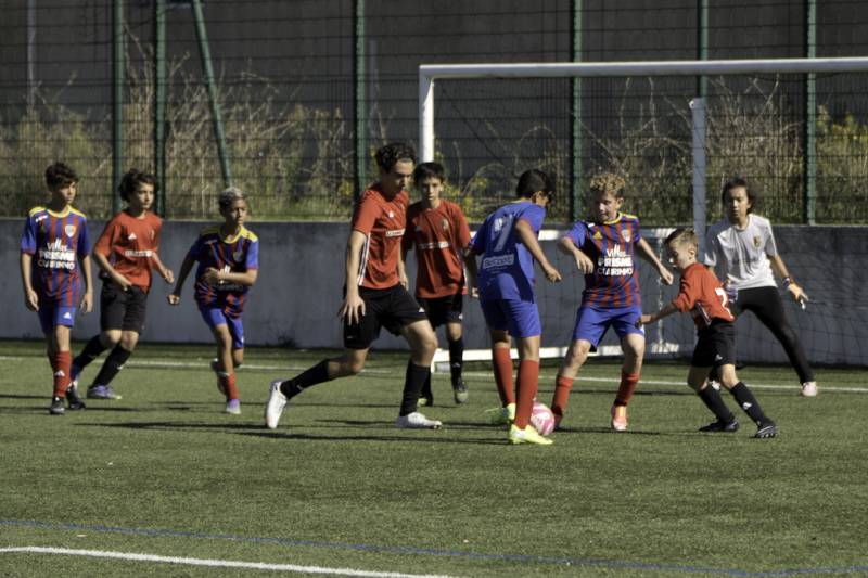 U13 NV2 : UN BON MATCH MALGRÉ LA DÉFAITE FACE À SAINT VICTORET