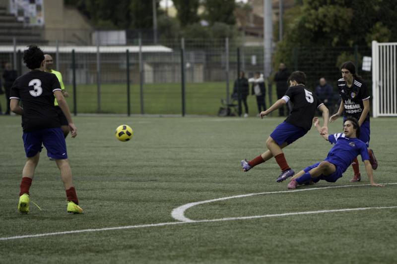 RETOUR EN IMAGE SUR LA RENCONTRE DES U17 D1