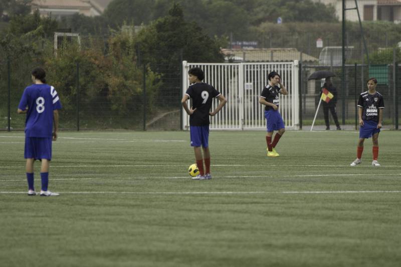 RETOUR EN IMAGE SUR LA RENCONTRE DES U17 D1