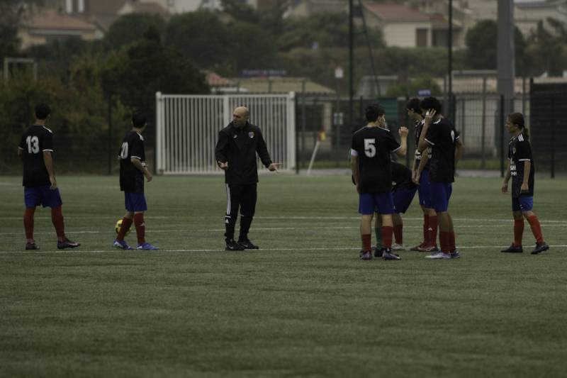 RETOUR EN IMAGE SUR LA RENCONTRE DES U17 D1
