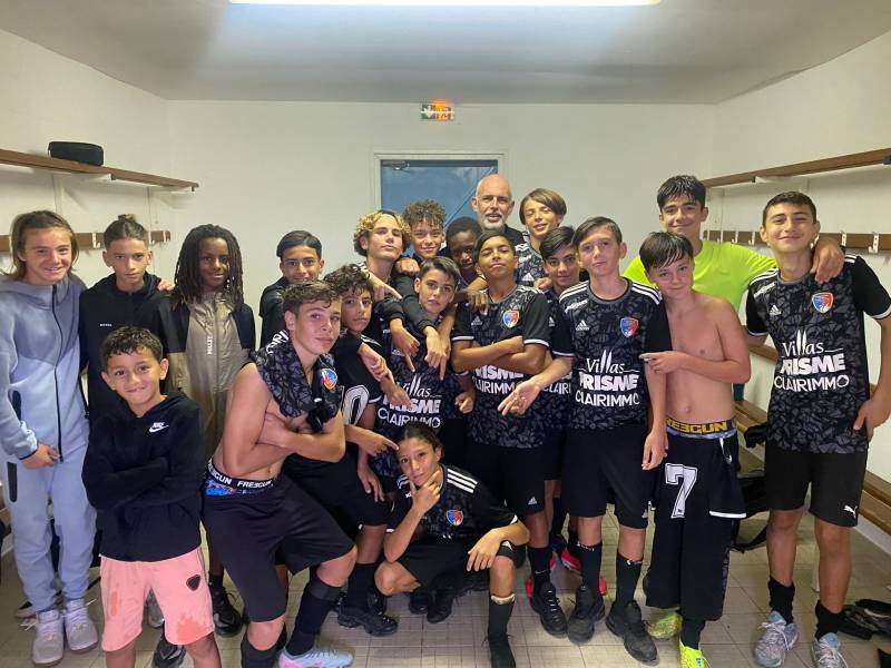 NOS U14 D1 RENVERSENT GARDANNE BIVER