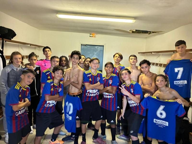 U14D1 : VICTOIRE MAÎTRISÉE 5-1 CONTRE PLAN DE CUQUES