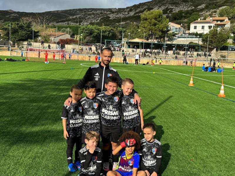 UN BEAU PLATEAU POUR LES U8 !