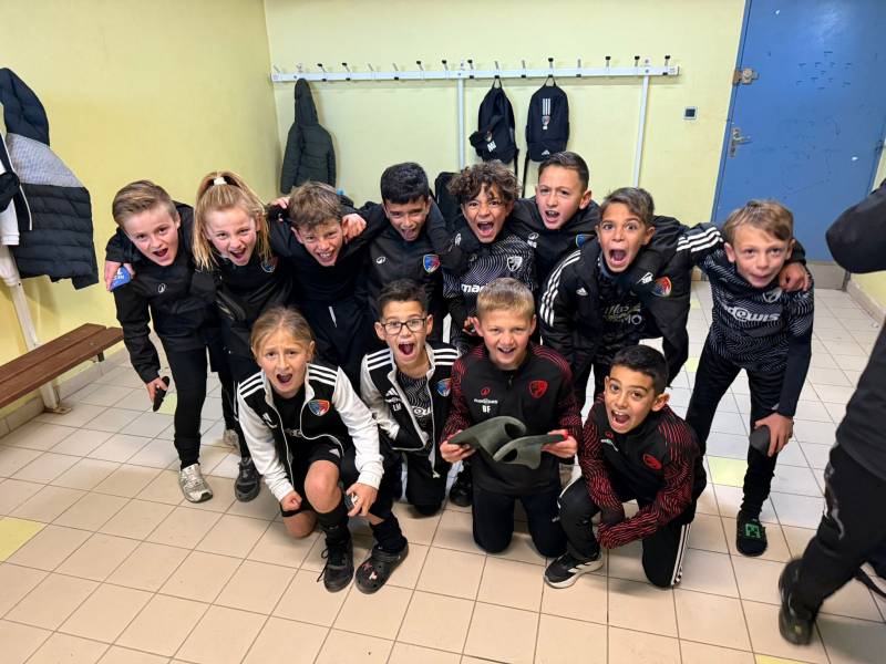 U10 CRITÉRIUM : UN SUCCÈS MÉRITÉ MALGRÉ LE FROID ET LE VENT