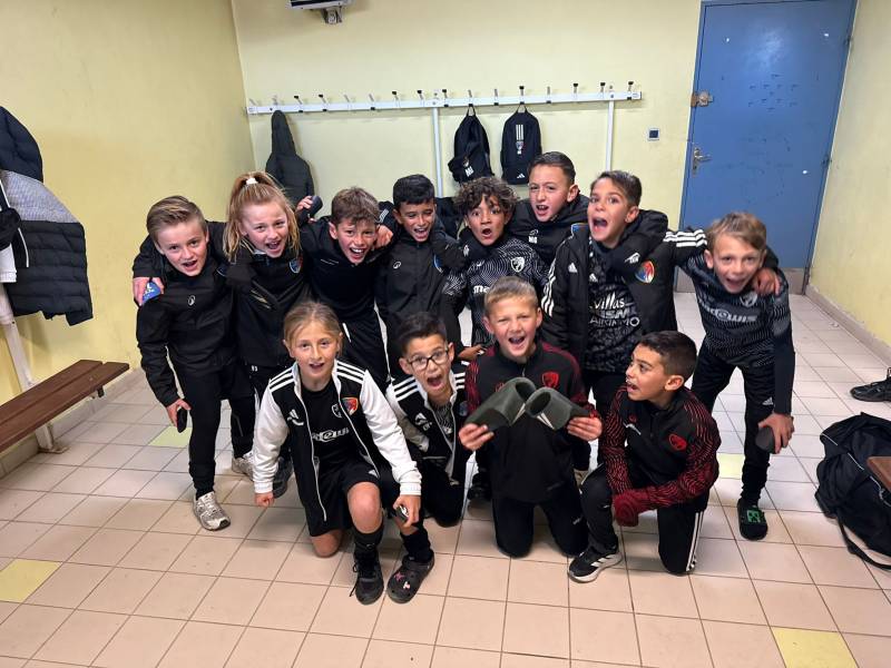 U10 CRITÉRIUM : UN SUCCÈS MÉRITÉ MALGRÉ LE FROID ET LE VENT