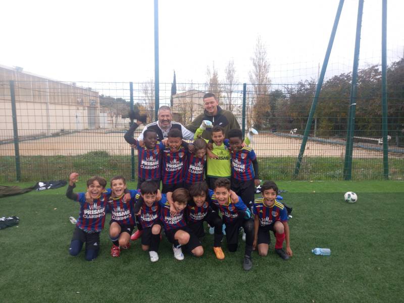 VICTOIRE ÉCLATANTE DES U10 NIVEAU 2 À SAINT-VICTORET !