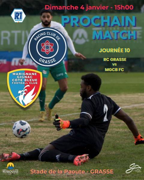 R1- J10 : RC GRASSE VS MGCB