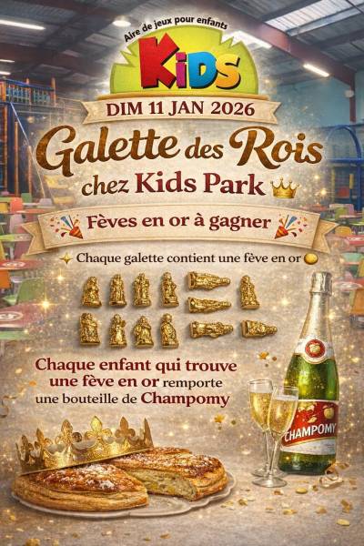FÊTEZ LES ROIS CHEZ KIDS PARK, PARTENAIRE MGFC !