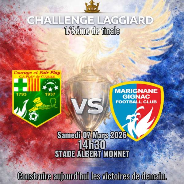 WEEK END DE COUPE POUR LE MGFC !