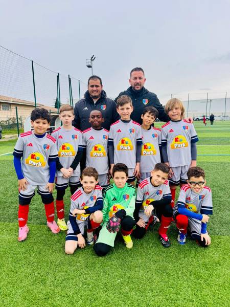 VICTOIRE POUR NOS U9 DANS LEUR CHAMPIONNAT U10 NIVEAU 2 !