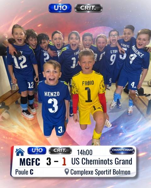 WEEK-END CONTRASTÉ MAIS PROMETTEUR POUR LE MGFC !