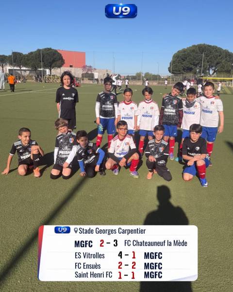 WEEK-END CONTRASTÉ POUR LE MGFC : ENTRE CONFIRMATIONS, APPRENTISSAGE ET QUALIFICATION MARQUANTE !