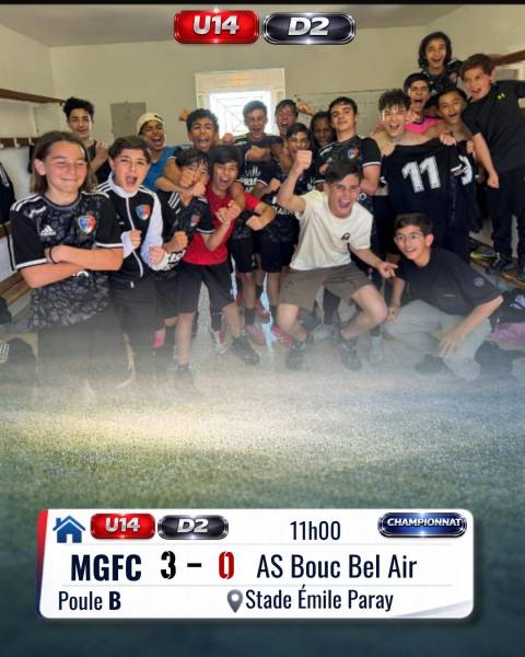 WEEK-END CONTRASTÉ POUR LE MGFC : ENTRE CONFIRMATIONS, APPRENTISSAGE ET QUALIFICATION MARQUANTE !