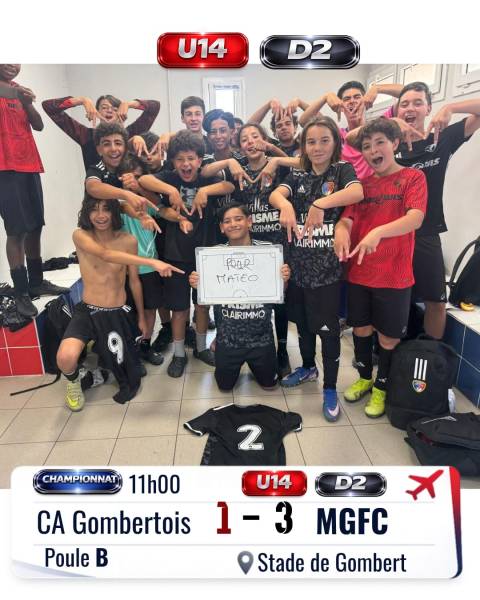 WEEK-END CONTRASTÉ POUR LE MGFC : ENTRE CARACTÈRE,  ÉMOTION ET MOMENTS FORTS !