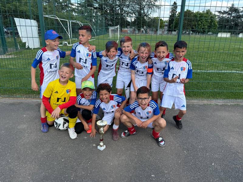 U9 : VICTORIEUX DE LA COUPE DE FRANCE POCKET À LYON
